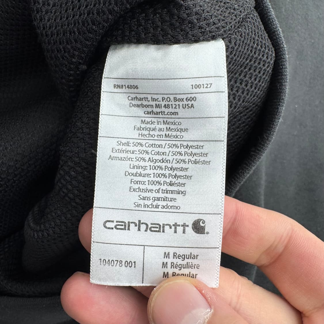 칼하트 후드집업 상품이미지4