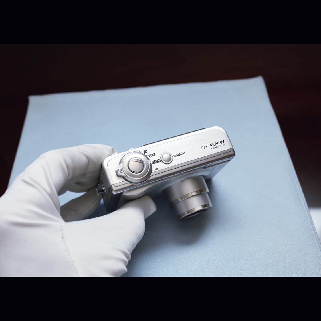 레어<A+급><한글> 파인픽스 f10 실버 빈티지 디카 상품이미지3