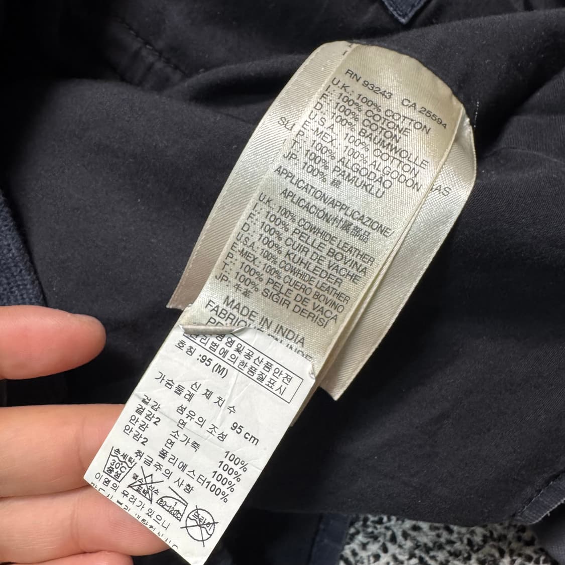 Name : 디젤 엘보우패치 집업 버튼 빈티지데미지 자켓 :)  상품이미지8