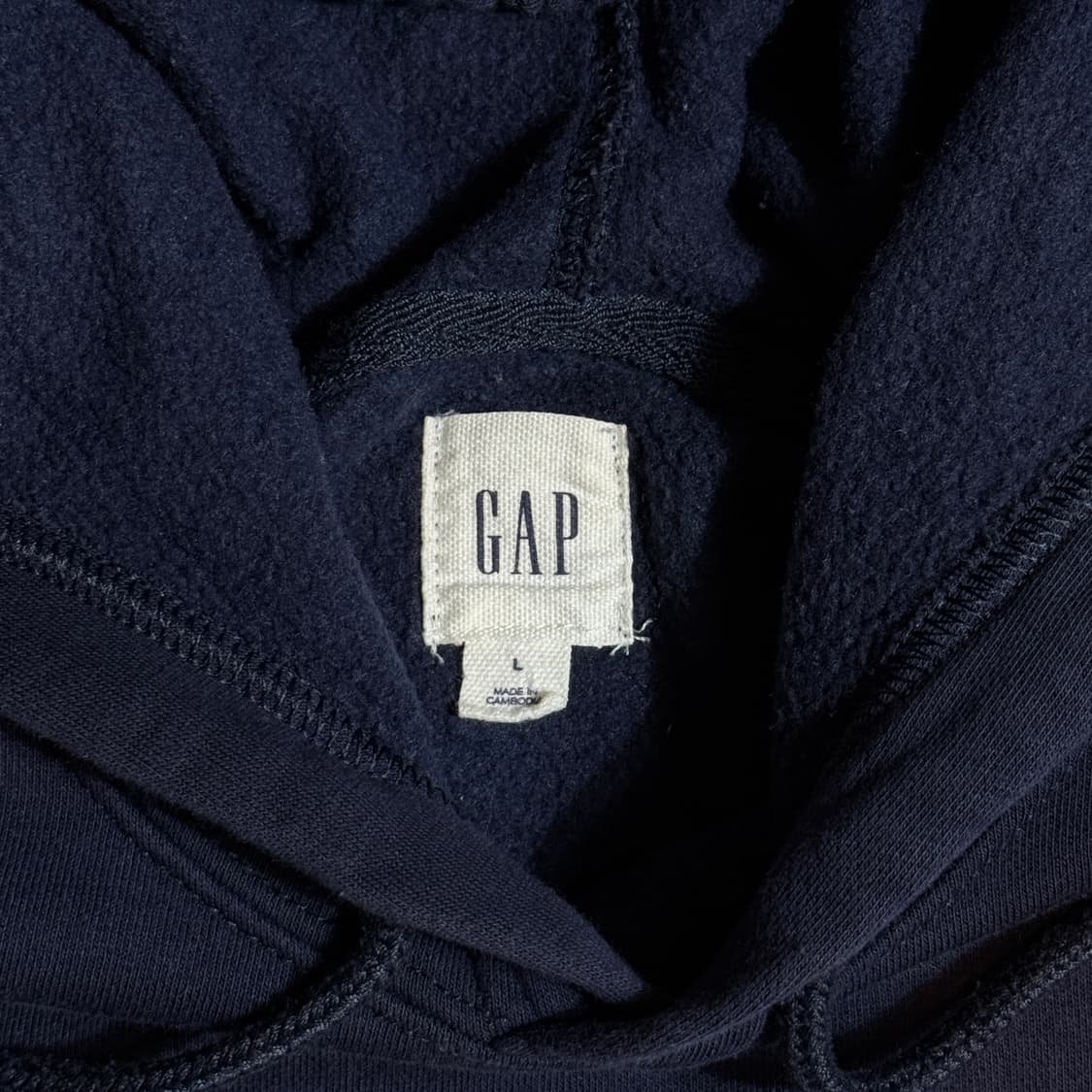 갭 네이비 후드티 상품이미지3