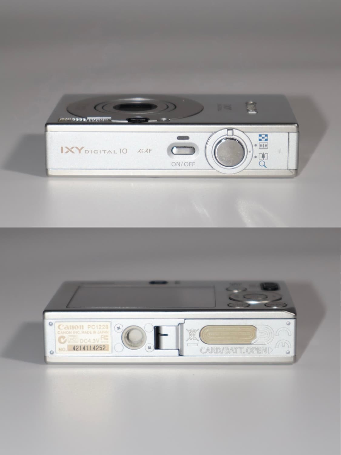 [풀구성!] 캐논 익시ixy 10(익서스ixus 70)실버 디카 상품이미지10