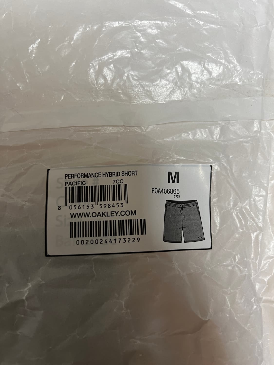 [M] 오클리 퍼포먼스 하이브리드 쇼츠 미개봉 새상품 상품이미지6