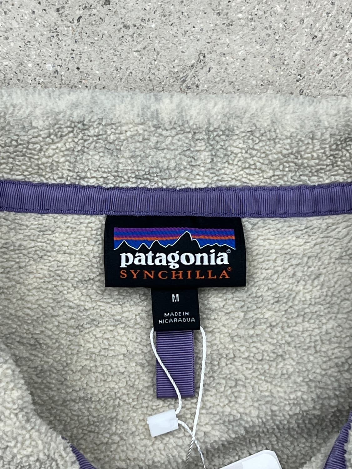 파타고니아 신칠라 오트밀 헤더 스냅 플리스 상품이미지6