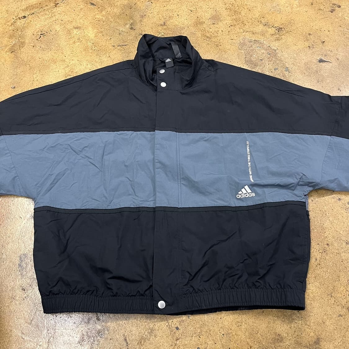 [정품/105,xl] 아디다스 우븐 바람막이 자켓 b16 상품이미지3