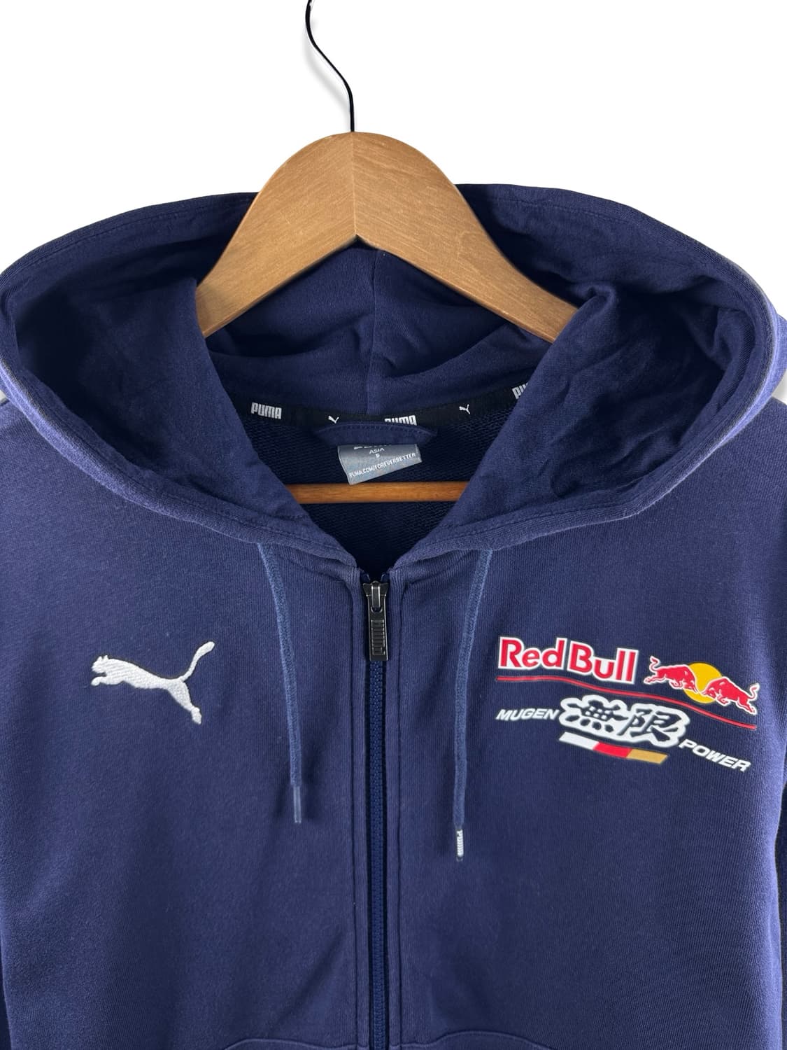 레드불X퓨마 무겐파워 네이비 후드집업2227 상품이미지3