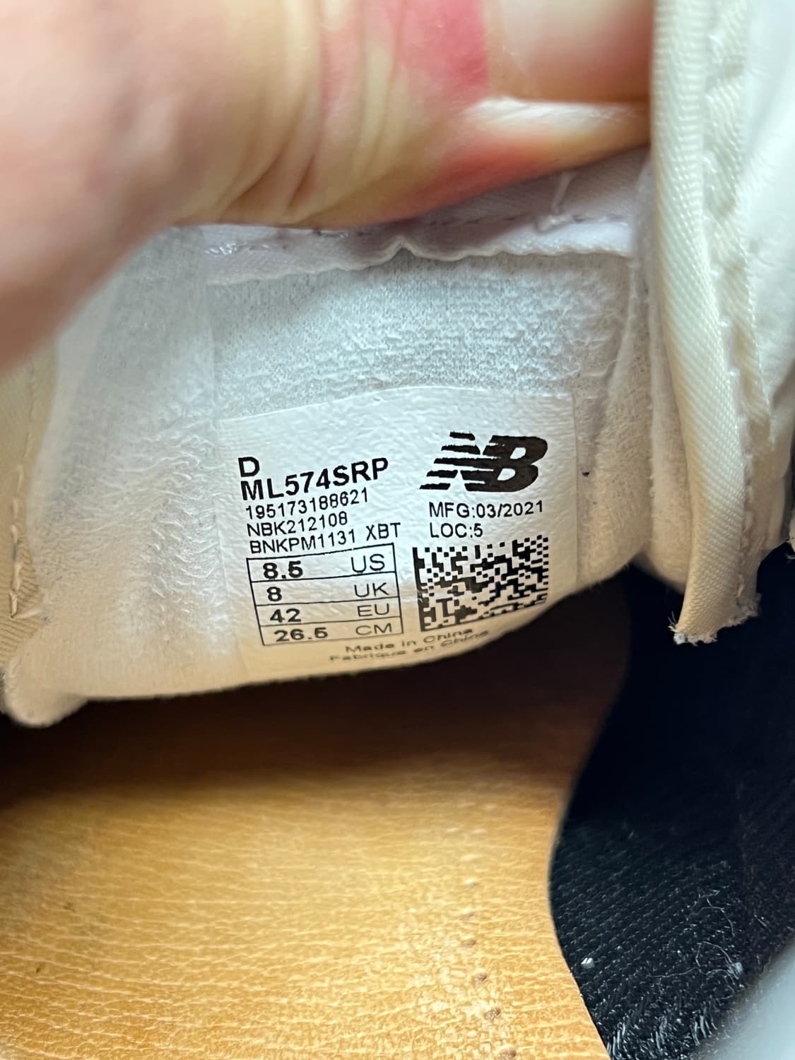 뉴발란스 574 그레이 265mm 상품이미지7