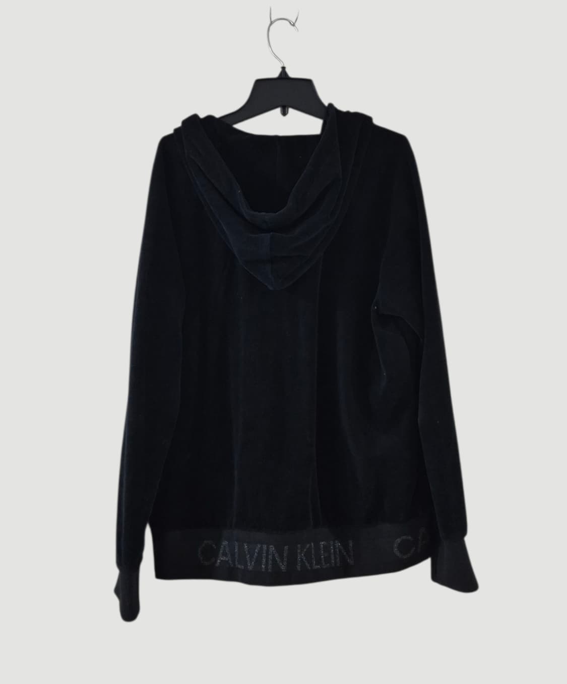 [L]캘빈클라인 여자 벨벳 후드집업 상품이미지3
