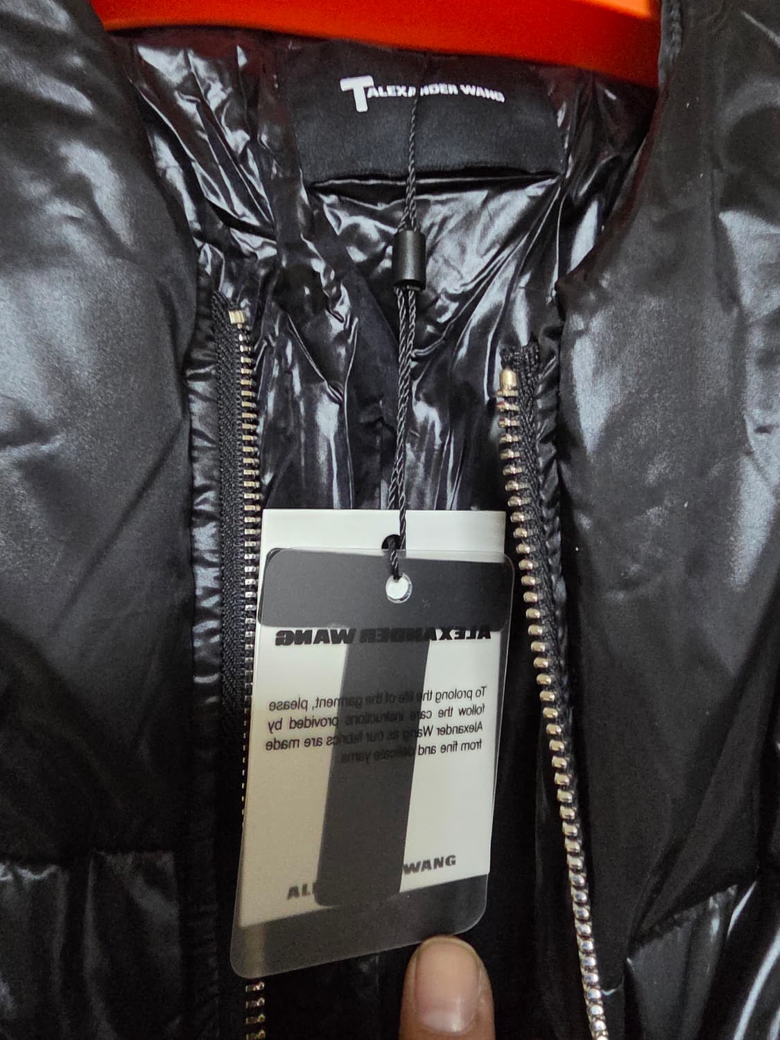 알렉산더왕블랙다운패딩 0사이즈 상품이미지3