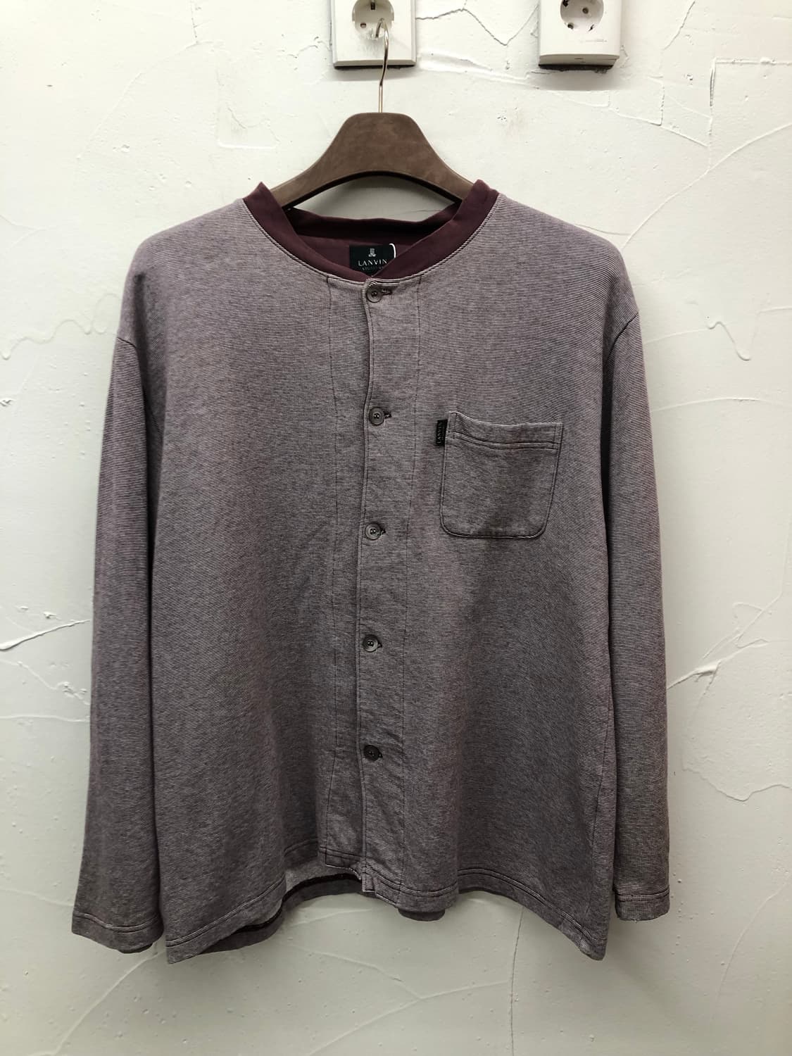 랑방 라운드넥 가디건 상품이미지1