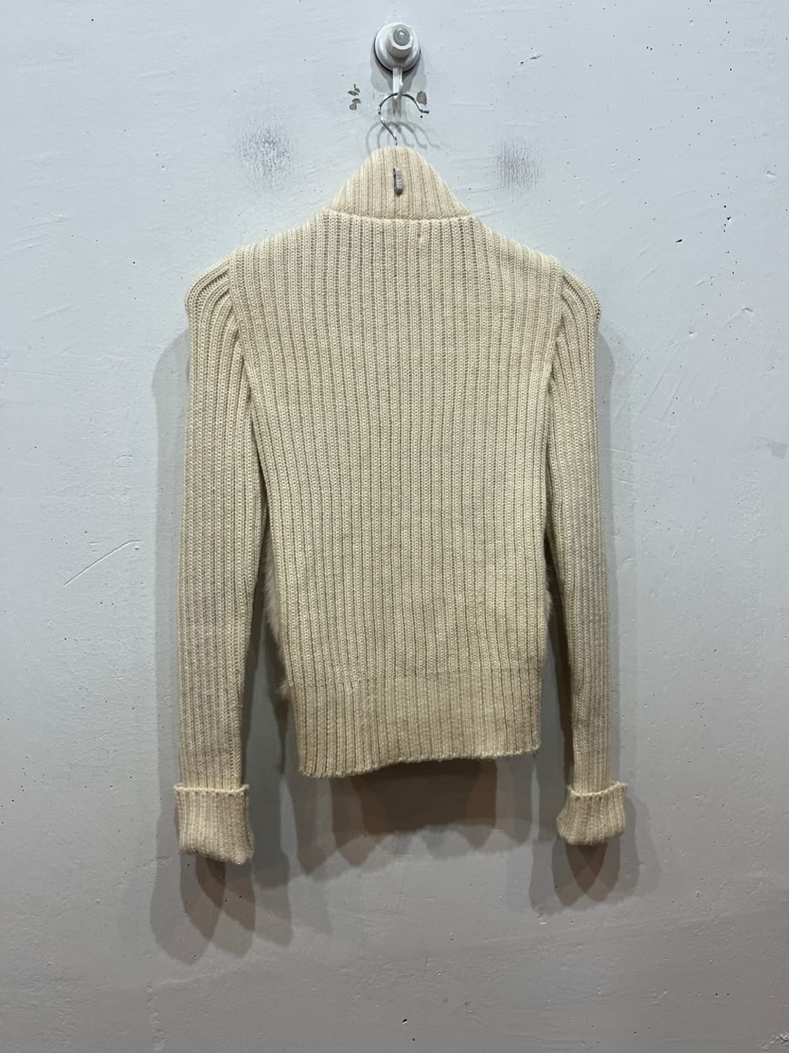 JPN 골지 퍼 니트집업  상품이미지4