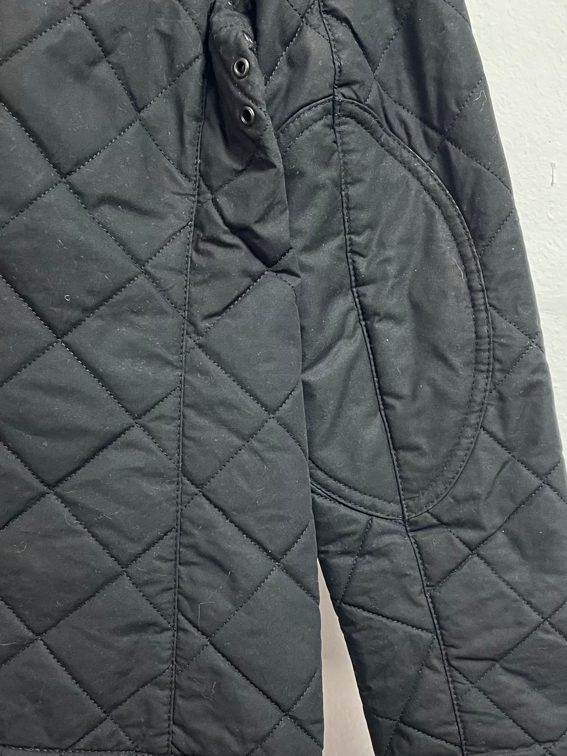 바버 우먼스 SMU 퀼티드 투웨이 왁스 자켓 (on.445) 상품이미지4