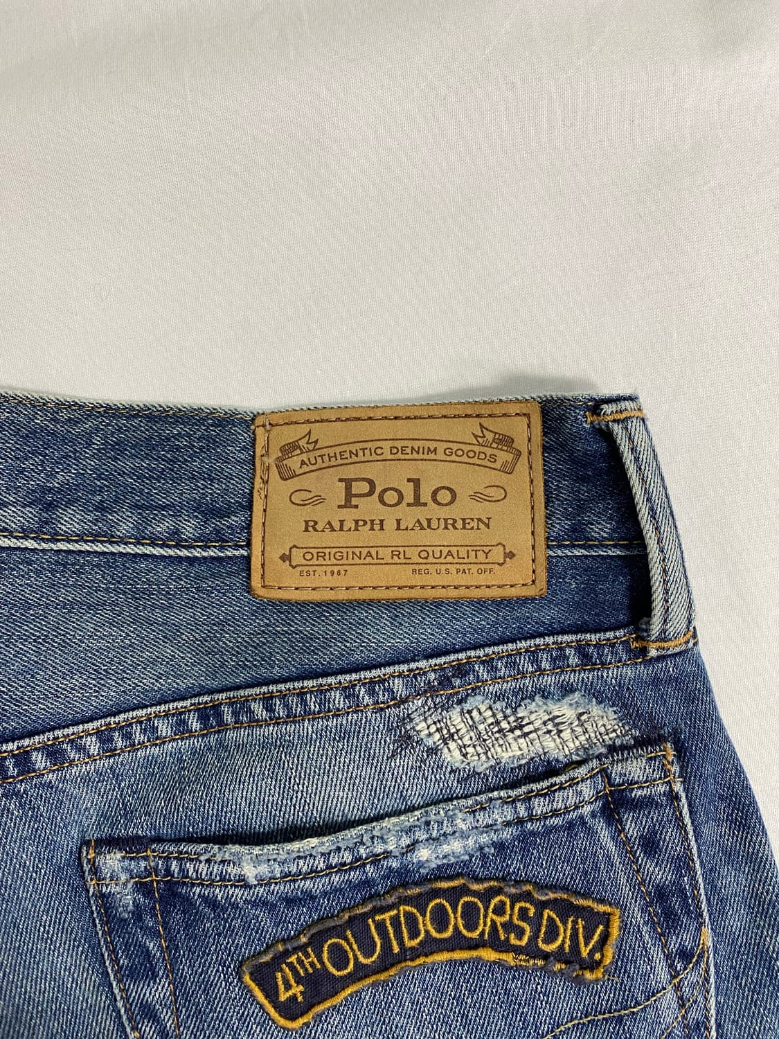 폴로 랄프로렌 패치워크 데님 청바지 30x30 <646> 상품이미지8