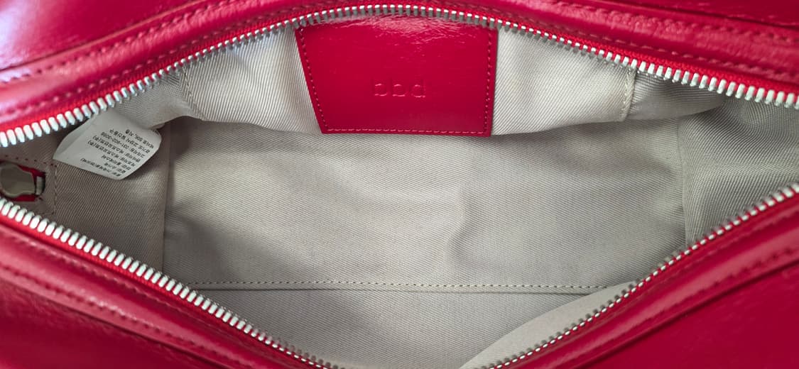 bbd 폼므백 레드 숄더백 상품이미지7