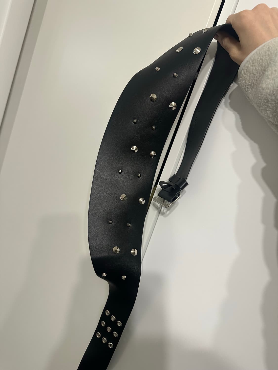 lcdc 스터드 와이드 벨트 상품이미지4