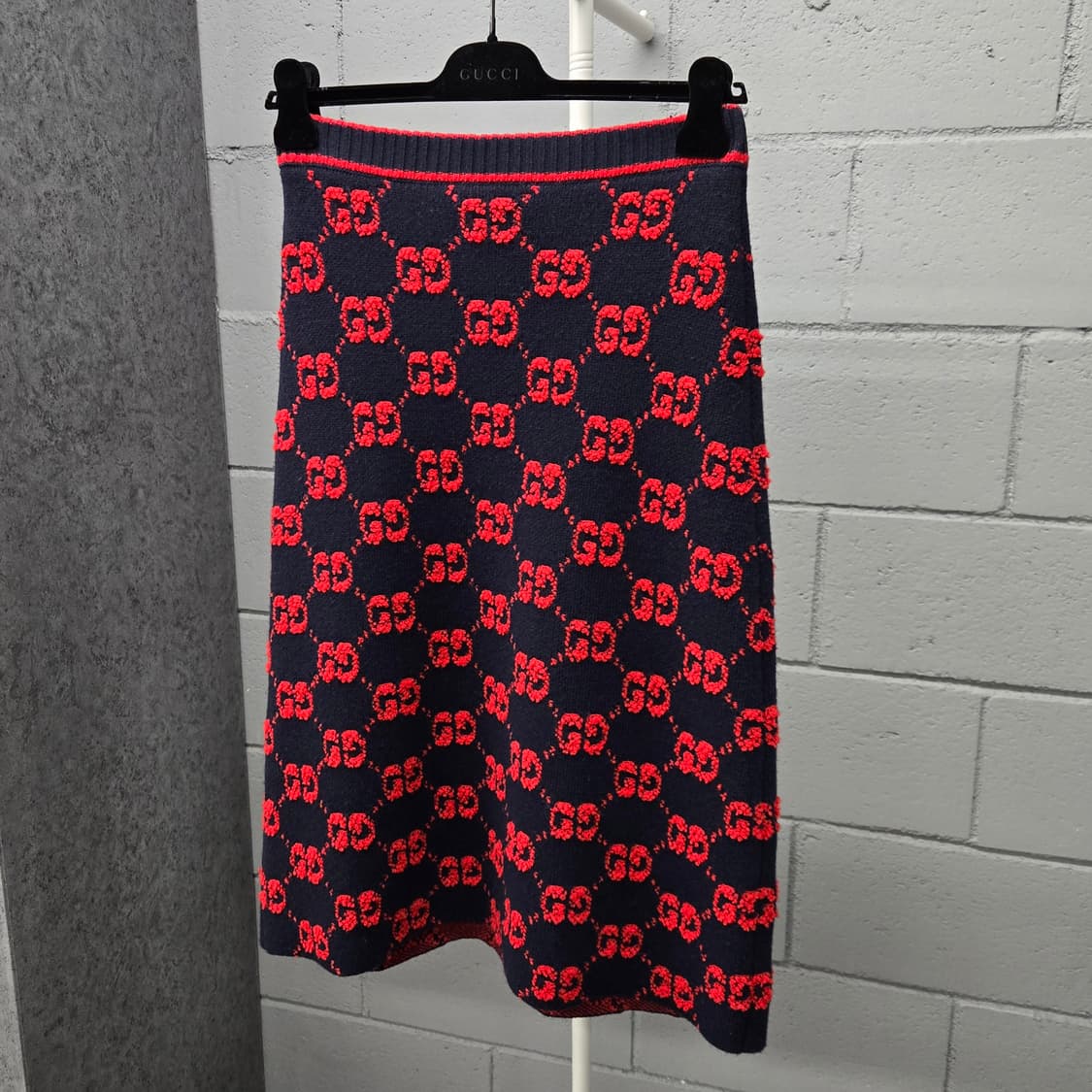 백화점판 / 구찌 GG 자카드 부클레 금장 니트 스커트 셋업 여성S 상품이미지7