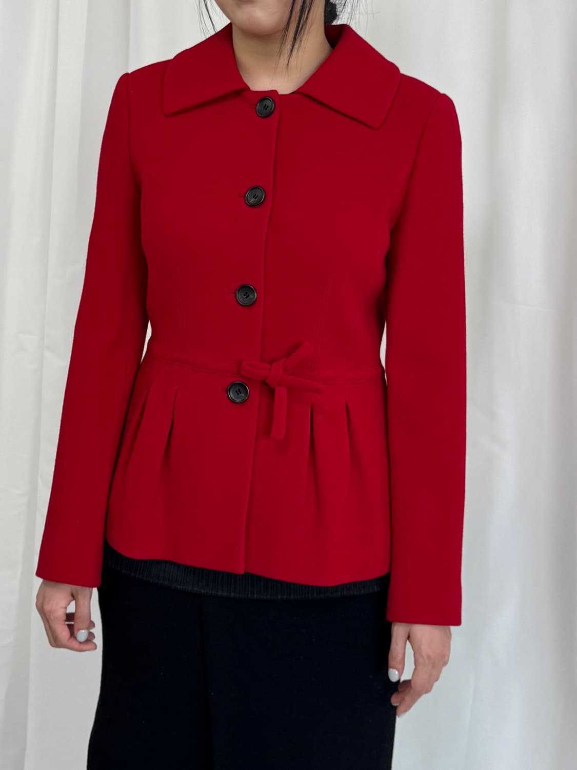 김영주 빈티지 레드 자켓 상품이미지2