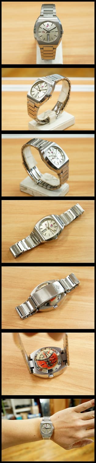 70s 라도 퍼플 가젤 오토매틱 시계 상품이미지2