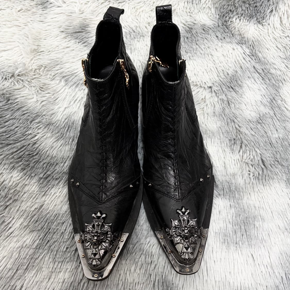 Jsix 레더 웨스턴 부츠 상품이미지5