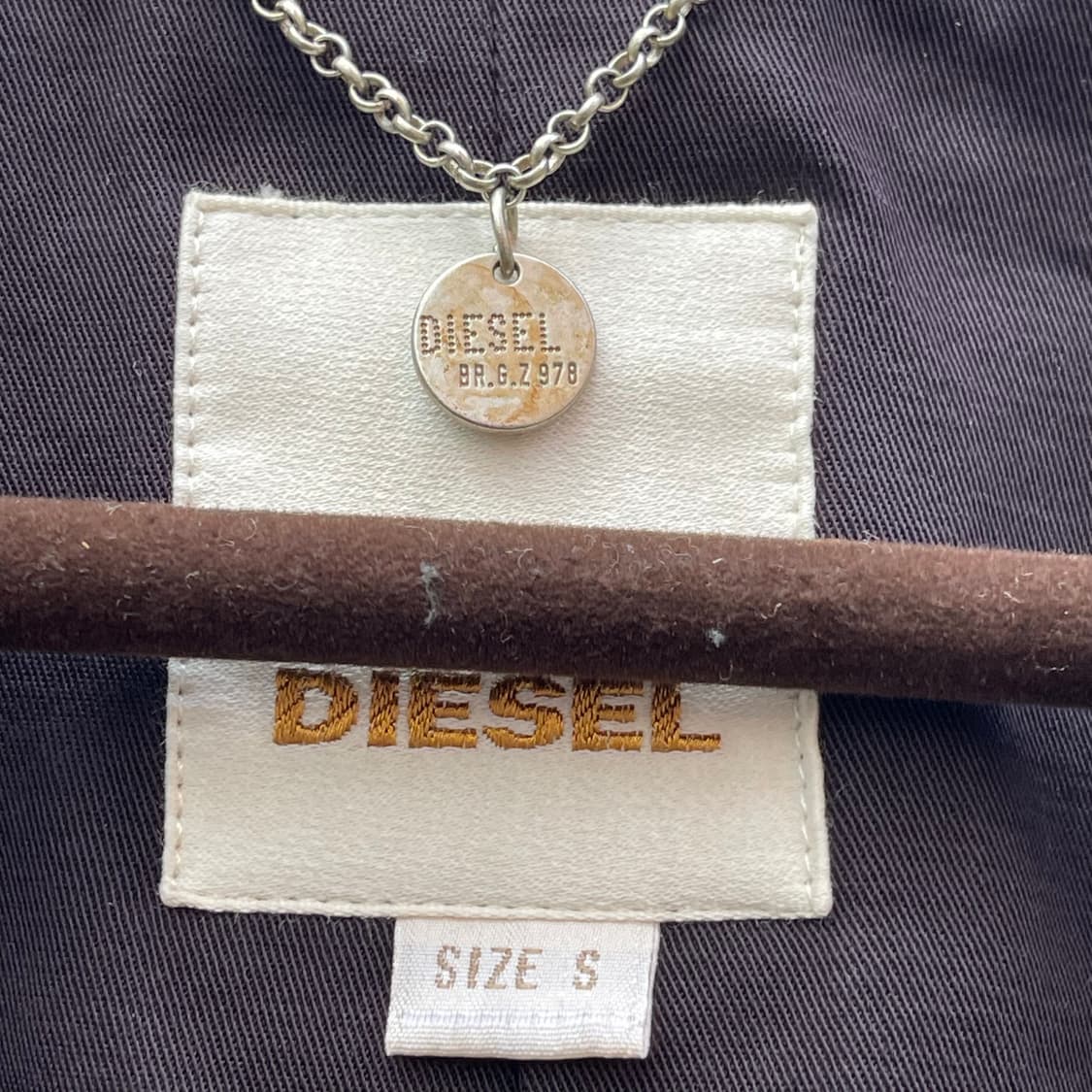 [S] 디젤 니트 가디건 블레이저 자켓 상품이미지6