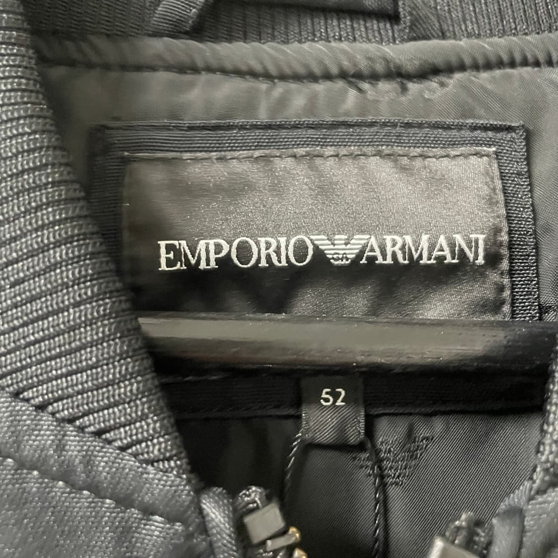 엠포리오아르마니 블루종 자켓 블랙 52 상품이미지5