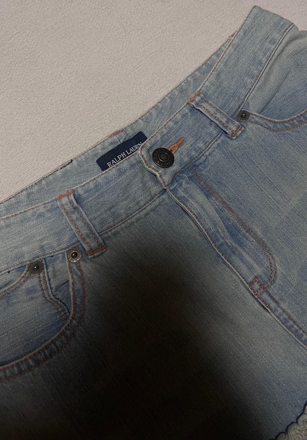 폴로 랄프로렌 빈티지 캉캉 청스커트 상품이미지4