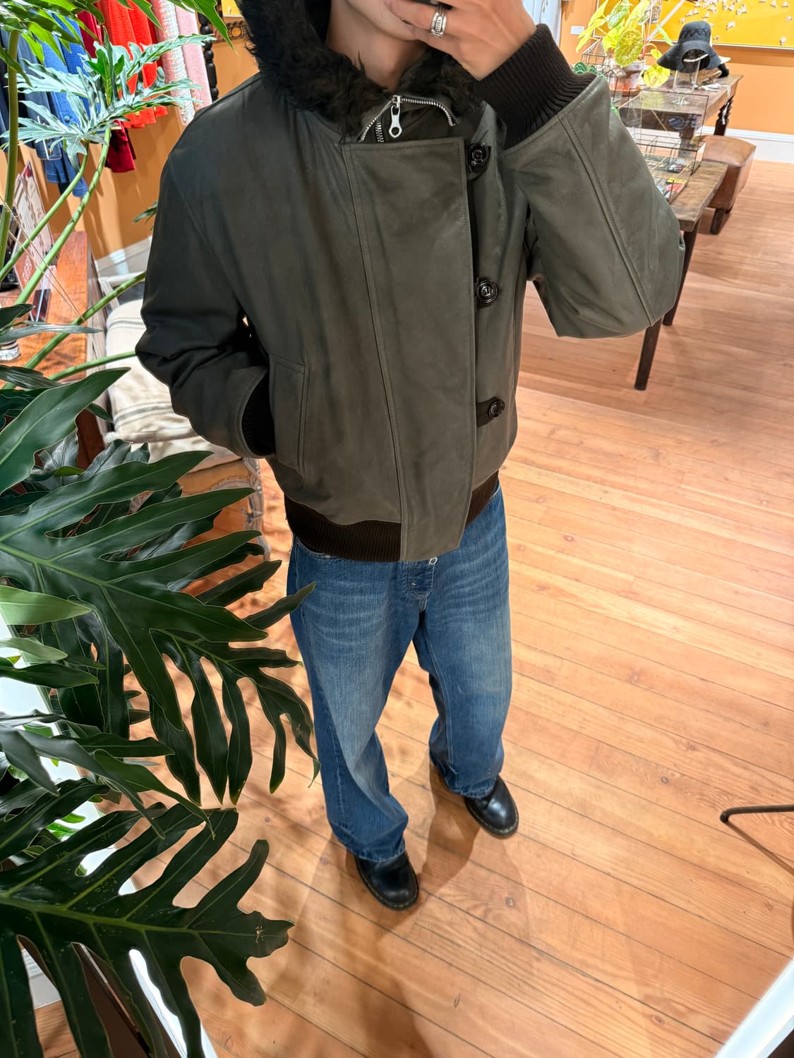 아워레가시 레더 자켓 50 상품이미지6