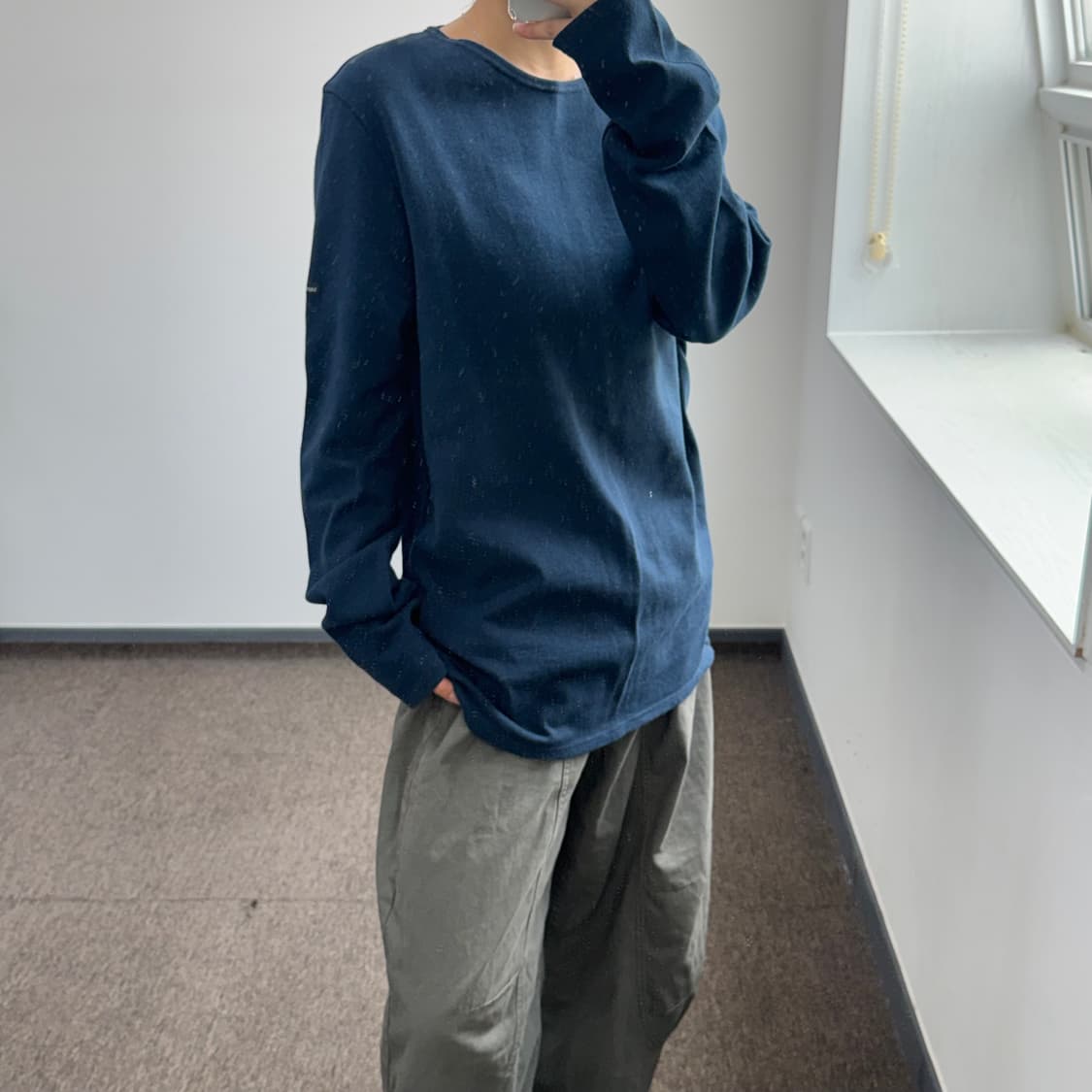 Saint James 세인트 제임스 네이비 롱슬리브 상품이미지2