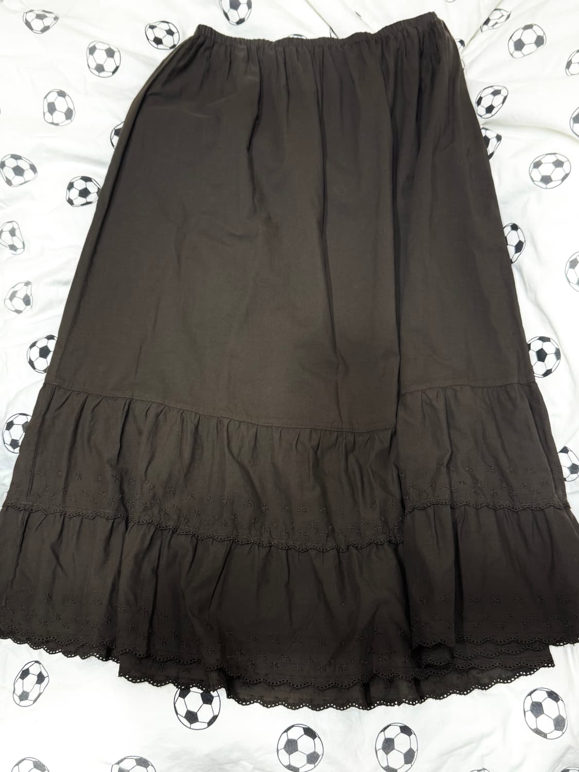 브랜디멜빌 OLIVE SKIRT 브라운 상품이미지5
