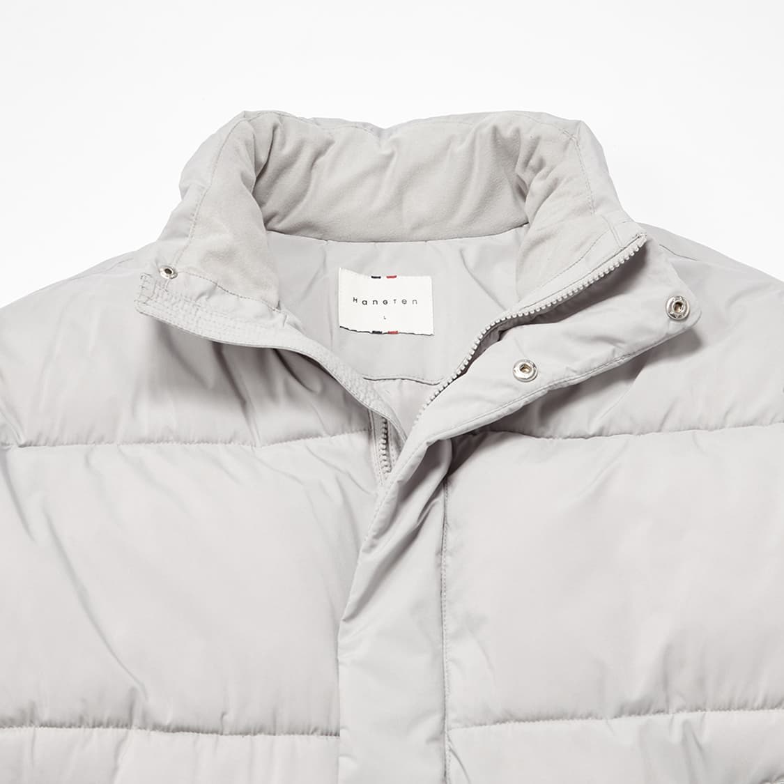 행텐 포레스트 하이넥 푸퍼 점퍼(라이트그레이) 상품이미지3