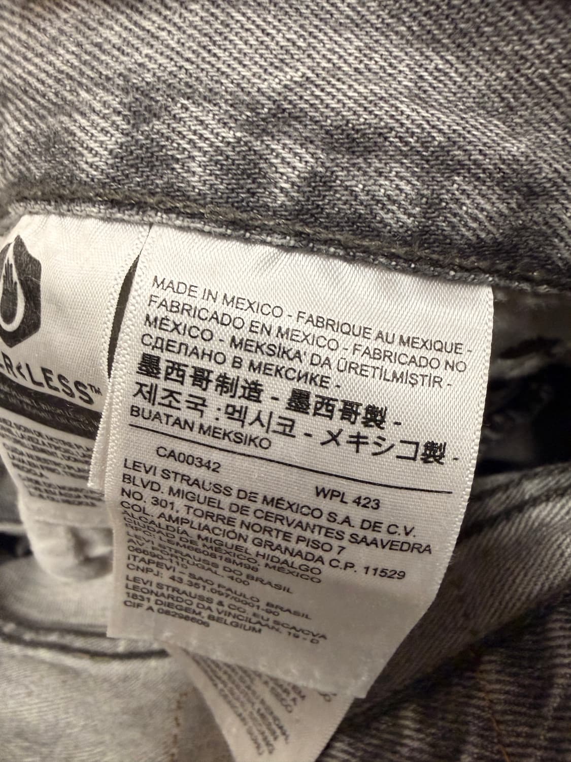 Levis 리바이스 501 커팅 데님 쇼츠 상품이미지7
