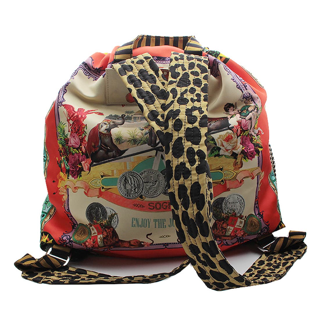 에트로 빈티지 프린트 새틴 백팩 상품이미지3