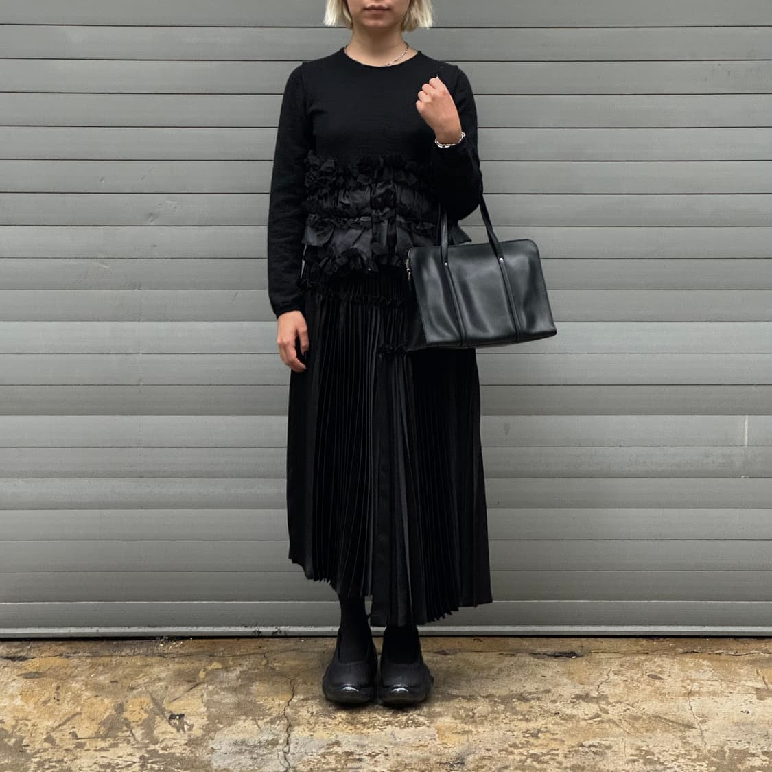 Leather Black Bag 상품이미지8