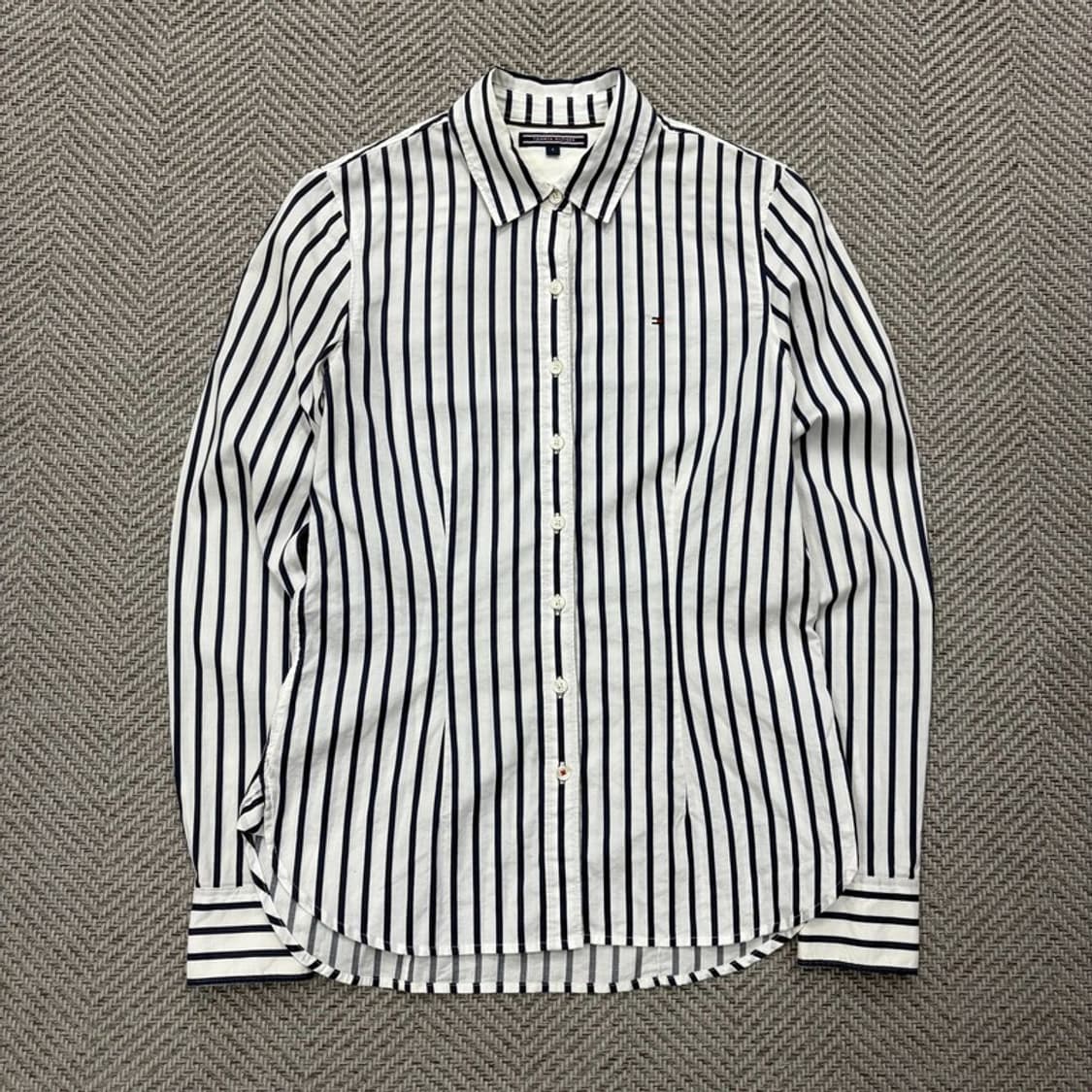 타미힐피거 스트라이프 셔츠 v2732 상품이미지1