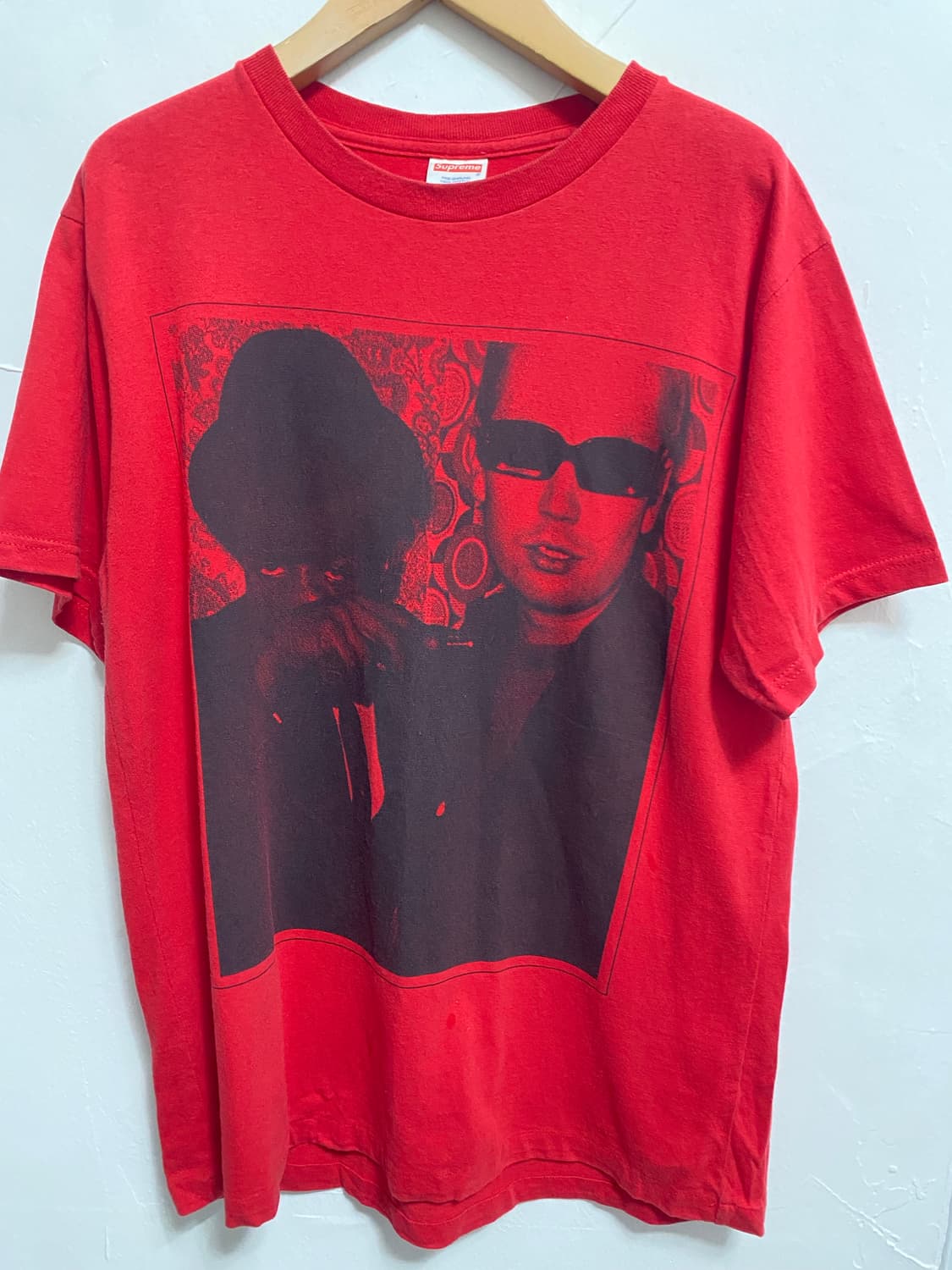 2010 S/S 슈프림 X 스페셜즈 (영국밴드) 티 레드 상품이미지1