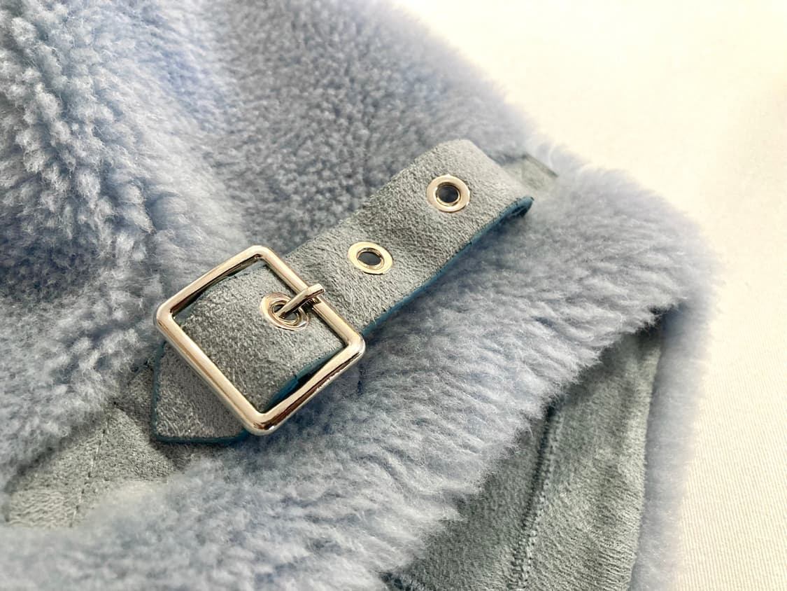 (거의 새것)furs66 순양모 퍼자켓 55-66 상품이미지7