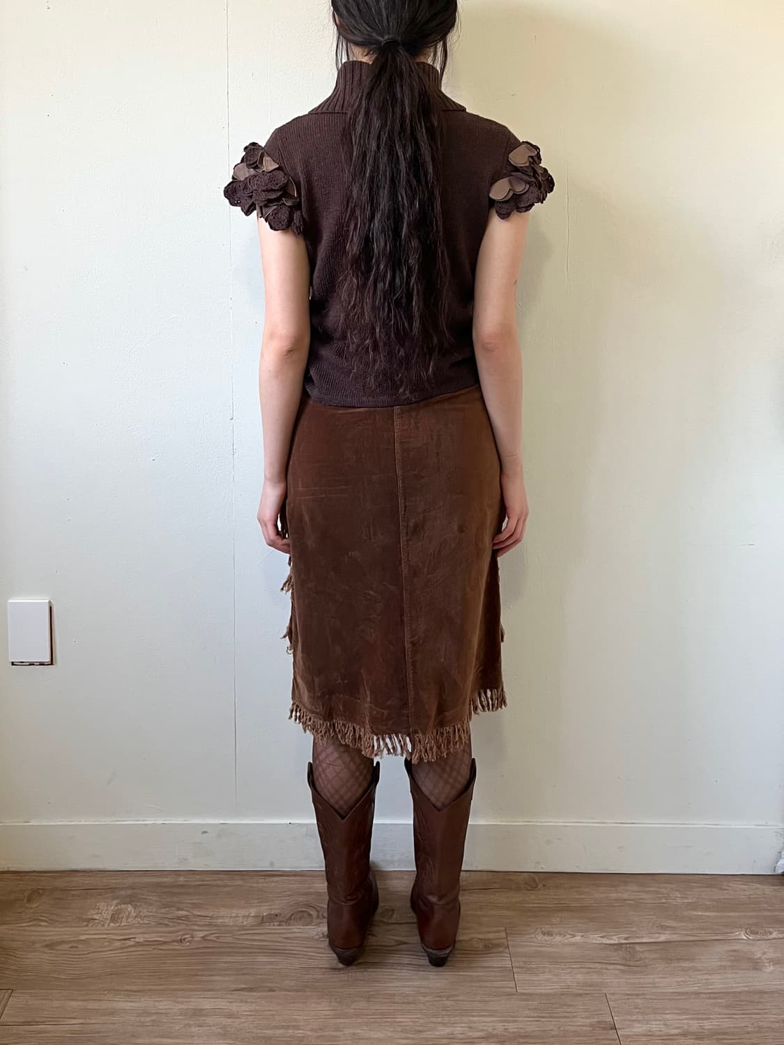 AXARA 프린지 컷 스커트 상품이미지9