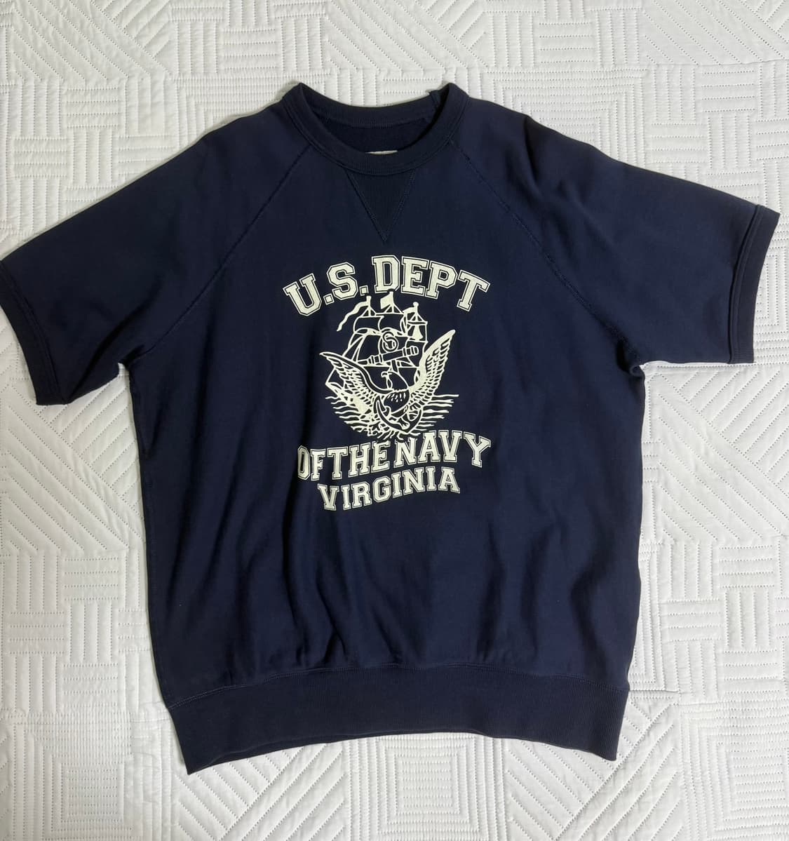 [M] 아웃스탠딩 MIL HALF SLEEVE SWEAT 상품이미지2