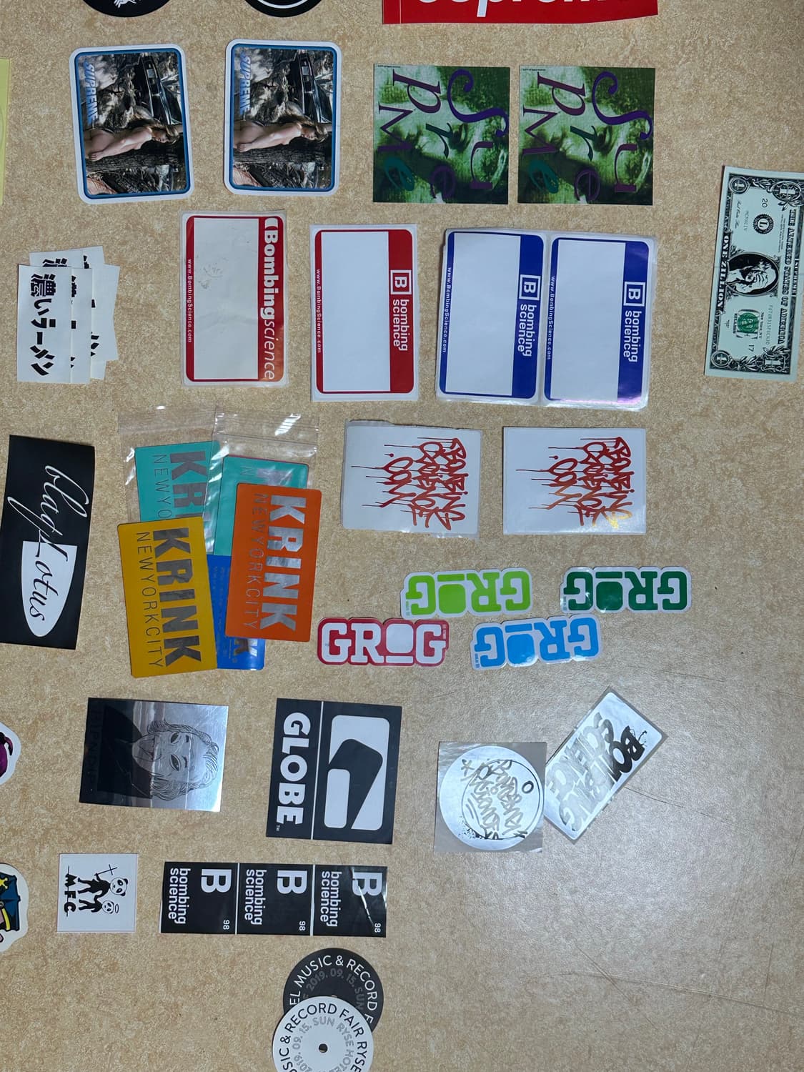 Supreme 등 스트릿브랜드 스티커 모음 상품이미지4