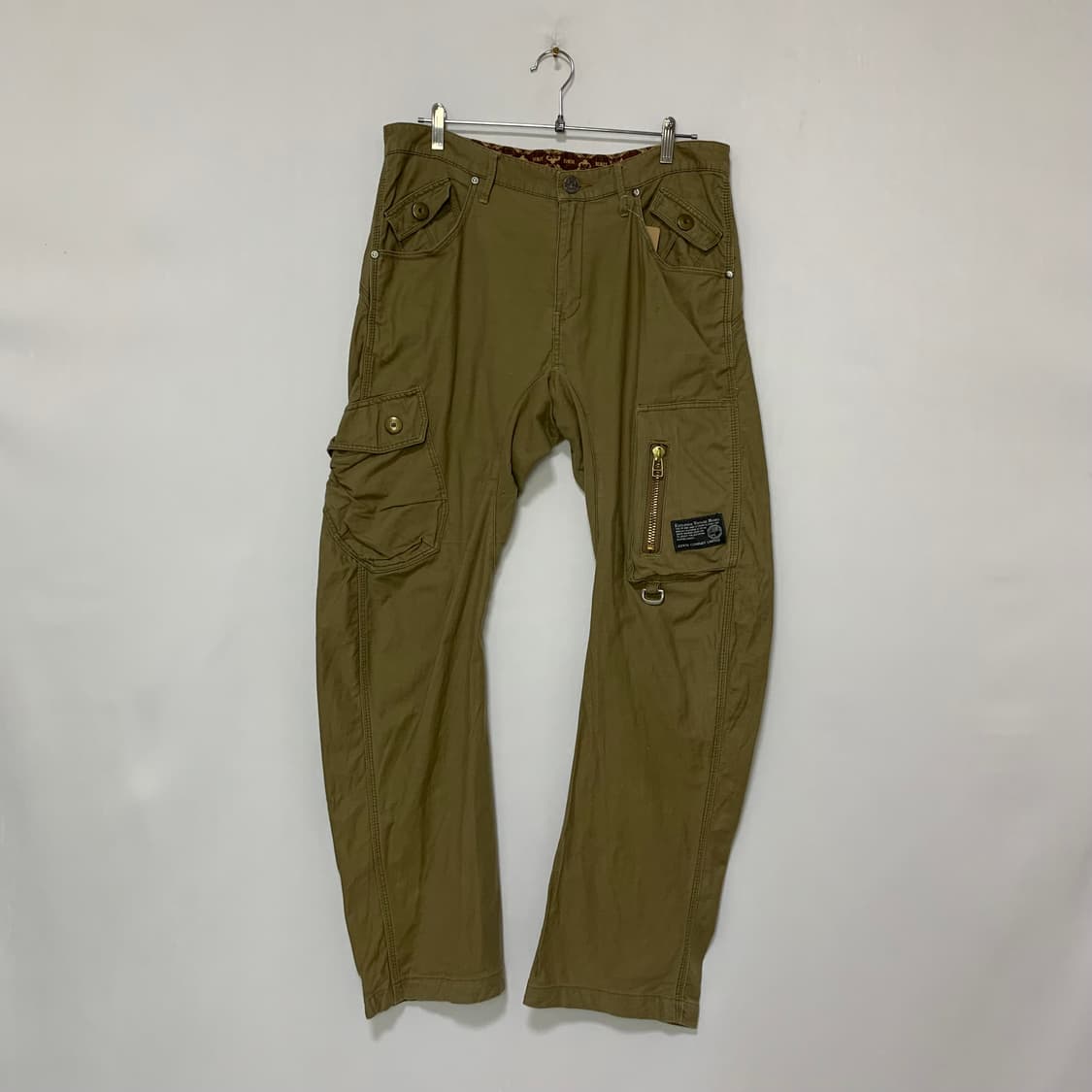 에드윈 벨트 포인트 포켓 카고 팬츠 34인치 빈티지 y2k 00s 상품이미지1