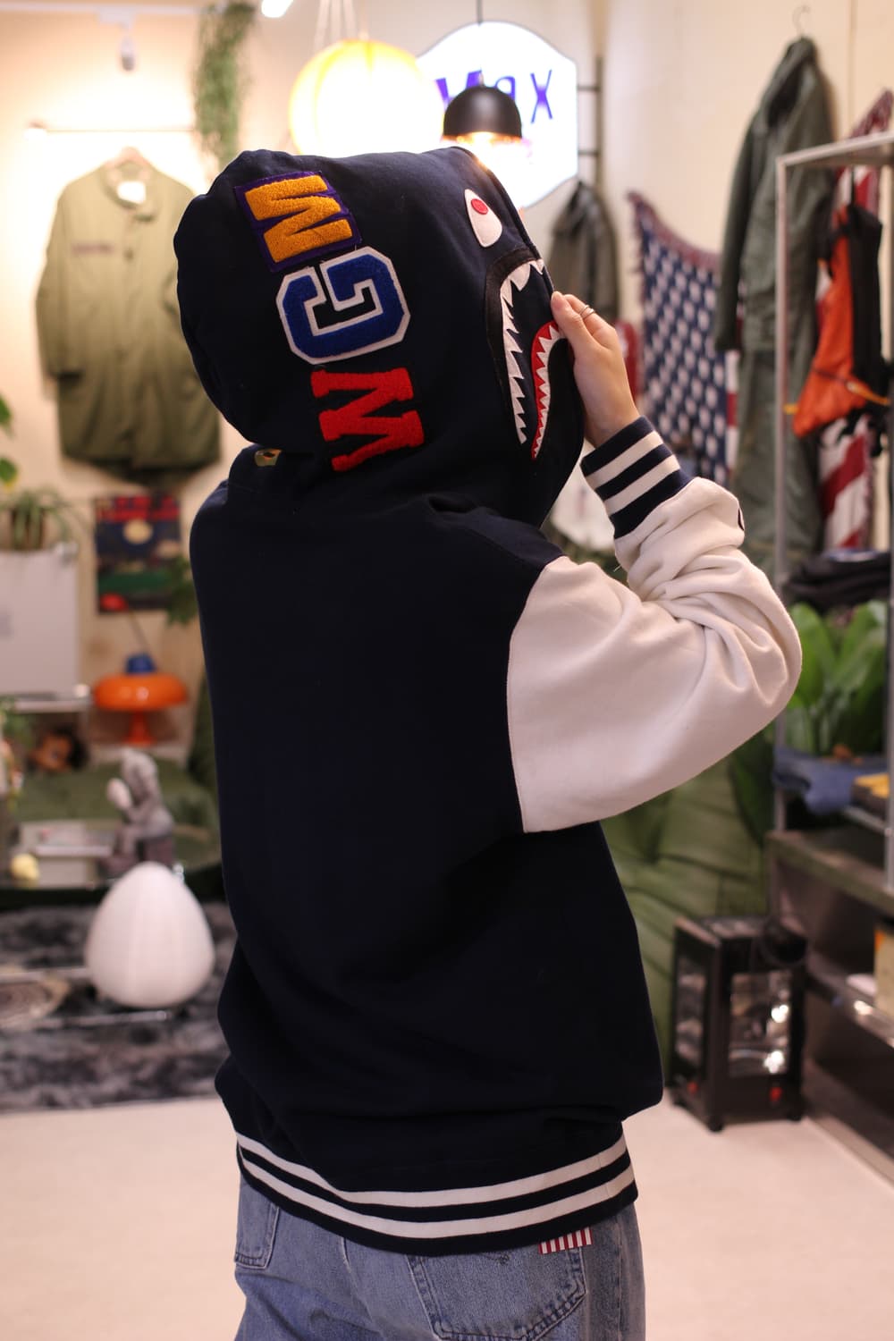 Bape Shark Hoodie zip  상품이미지2