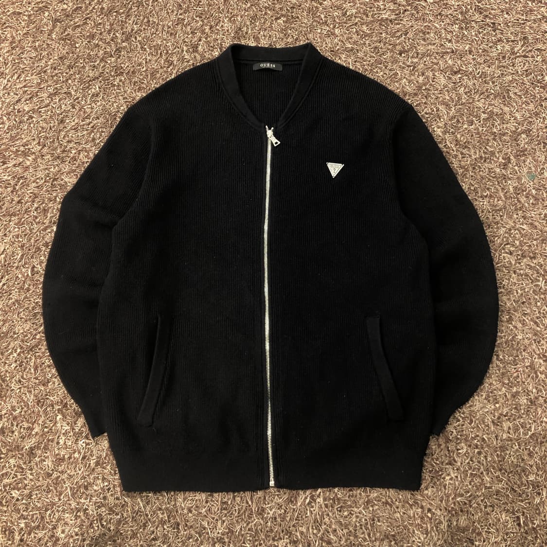 XL 게스 니트 집업 가디건 자켓 상품이미지1