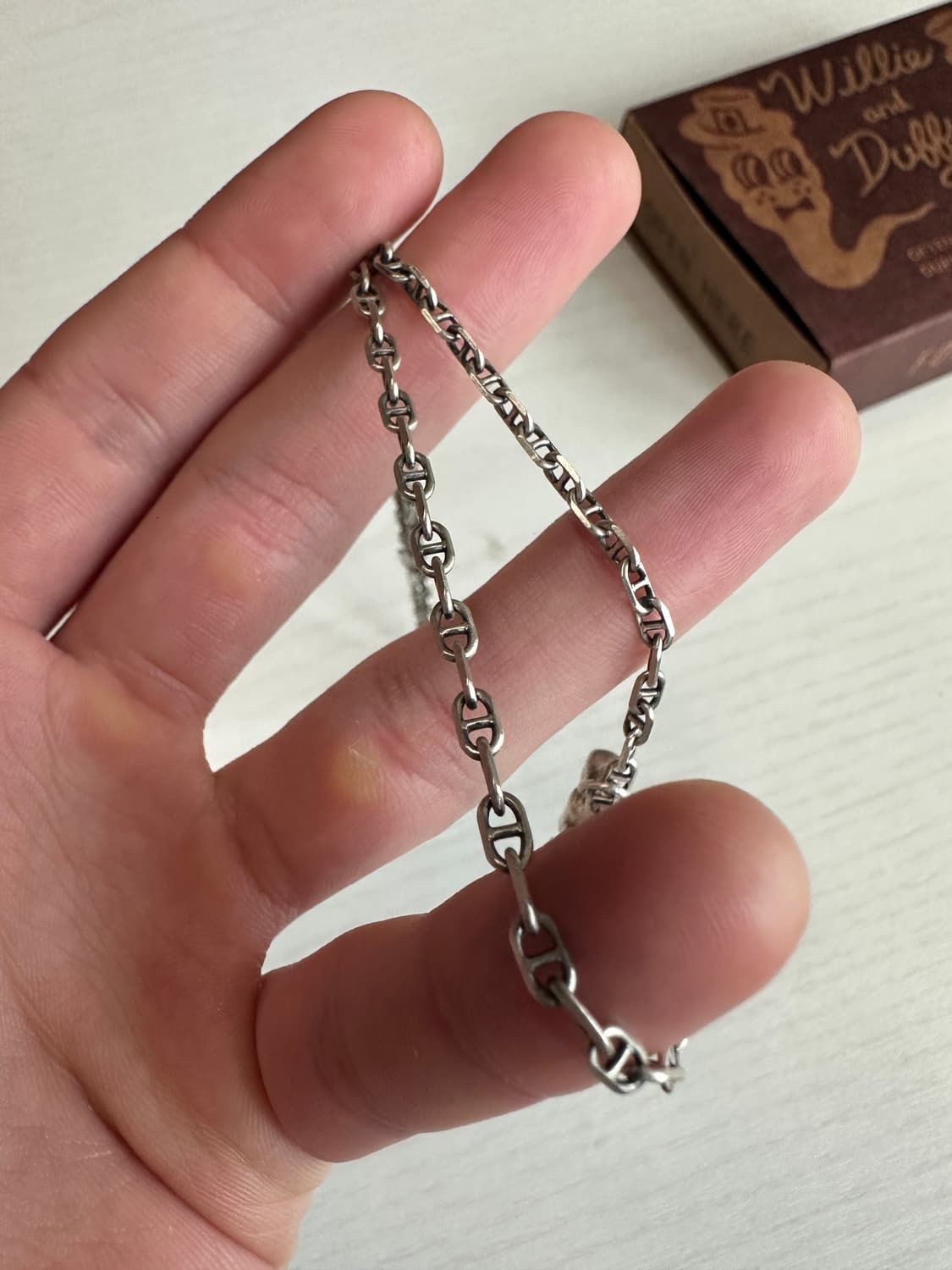 윌리앤더피 플라워 팬던트 실버 목걸이 상품이미지3