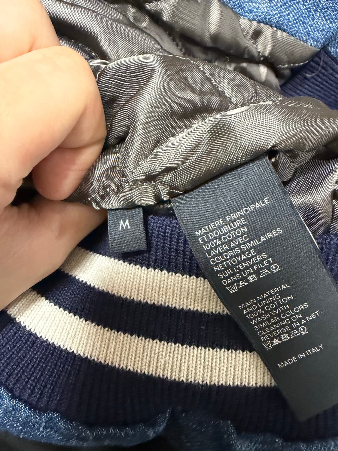 셀린느 테디 바시티 자켓 M 상품이미지3