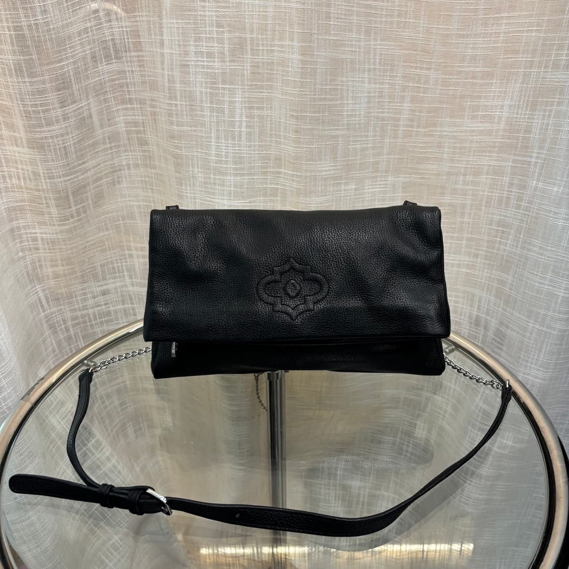 정품 오야니 레더 크로스백     상품이미지1