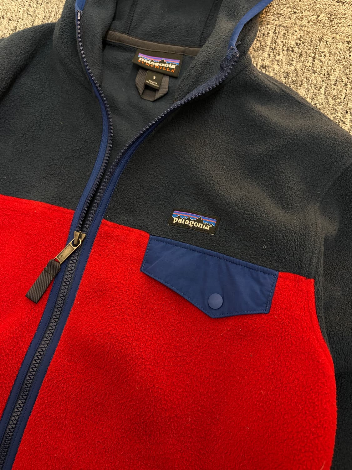 파타고니아 후디드 풀집업 신칠라 상품이미지5