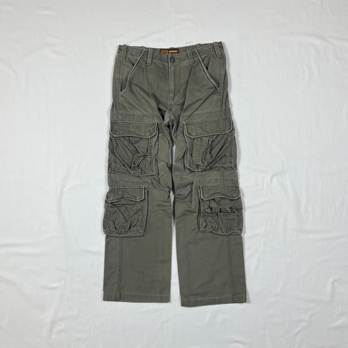 90‘s 폭스 팍스레이싱 카고팬츠 바지 상품이미지1