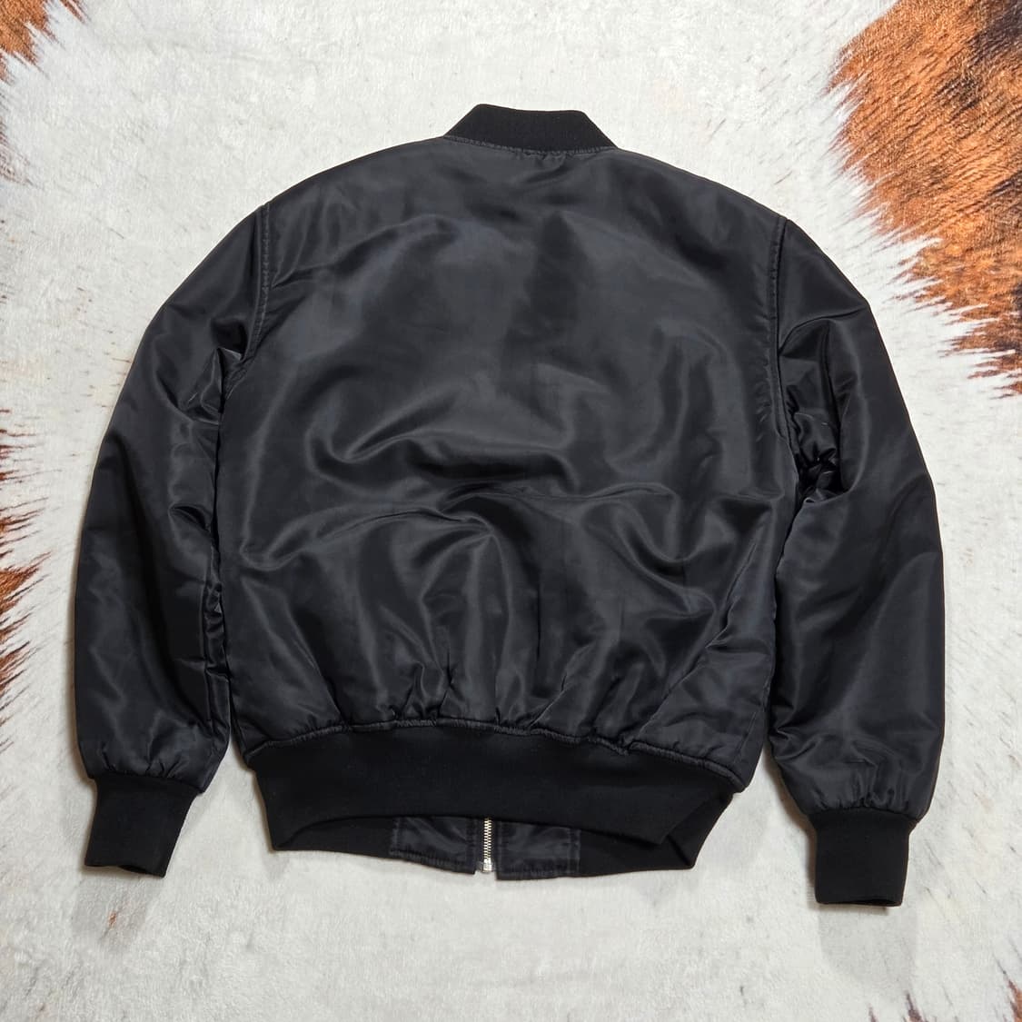 빈티지 블랙 항공 패딩 점퍼 상품이미지4