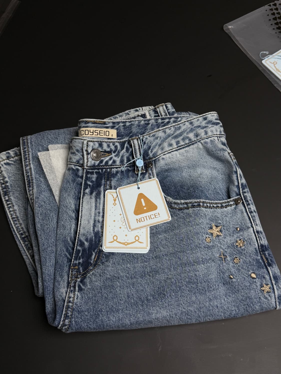코이세이오 STARDUST DENIM PANTS BLUE 상품이미지8