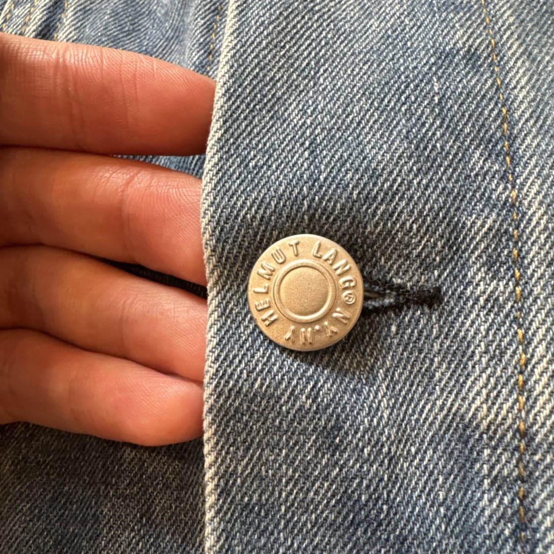 헬무트 랭 빈티지 애시드 워시 데님 자켓 상품이미지3