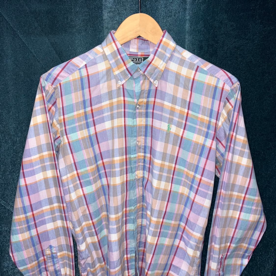 (L) 폴로 랄프로렌 레이디 멀티컬러 체크 셔츠 상품이미지2
